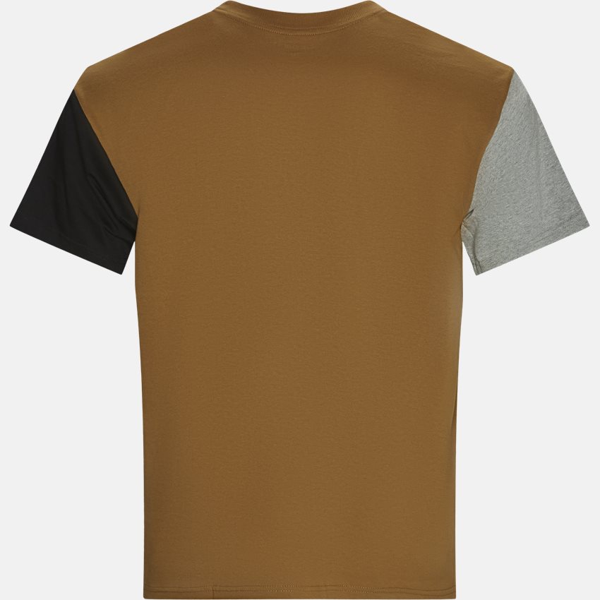 Carhartt WIP T-shirts S/S CT TRICOL I028359 HAMILTON BROWN